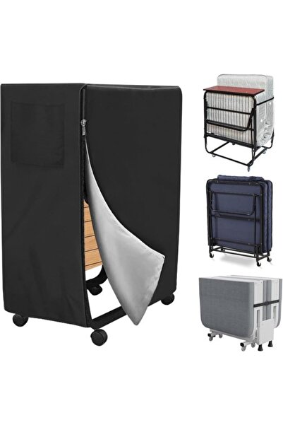 STARSTAR Folding blanket, storage cover, black, 99 x 38 x 114 cm, waterproof,...