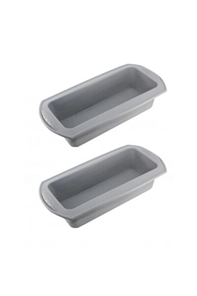 STARSTAR 2-Pack Rectangular Silicone Cake/Toast Bread Mold Baking Kitchen Bak...
