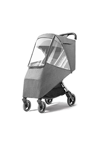 STARSTAR Universal stroller rain cover – weatherproof, breathable, and dustpr...