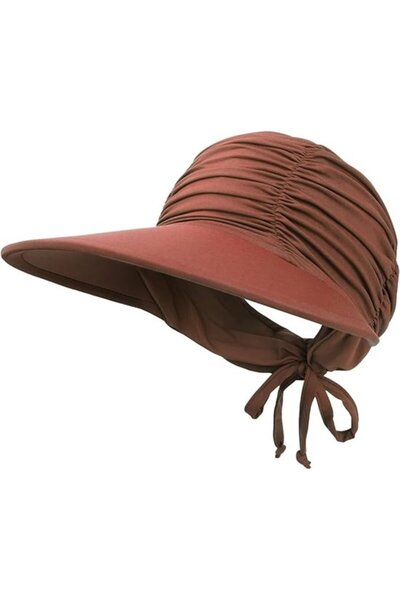 STARSTAR Ladies' Sun Hat, Women's Visor Sun Hat Wide Brim, Adjustable Foldabl...