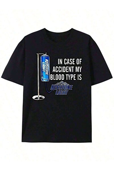 9JY Keystone Light Beer Can Print-Shirt, Cotton, Casual & Comfortable, Daily ...