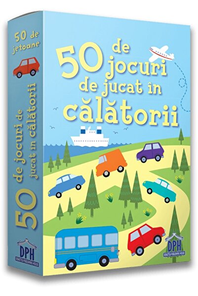 Didactica Publishing House 50 de jocuri de jucat in calatorii. 50 de jetoane