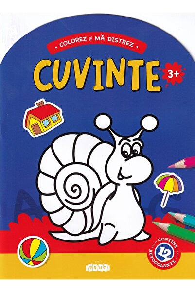 Prut Colorez si ma distrez. Cuvinte 3 ani+
