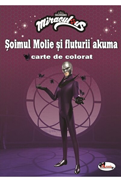 Aramis Soimul Molie si fluturii Akuma. Carte de colorat