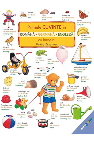 Meteor Press Primele cuvinte in romana, germana, engleza cu imagini - Helmut ...