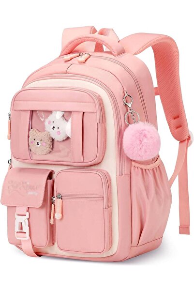 STARSTAR Girls' schoolbag, breathable schoolbag suitable for elementary schoo...