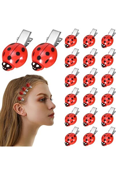 STARSTAR Ladybug Hair Clips - Insect Hairpins - Suitable for Everyday Wear - ...