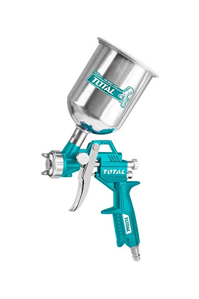 Total Tools مسدس رش هوائي معدني مقلوب بالكامل