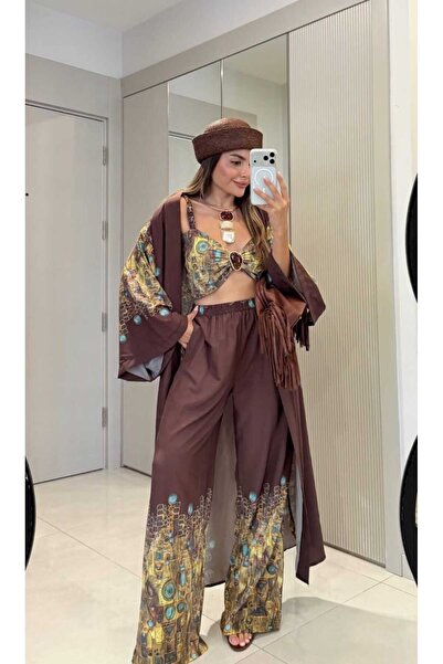 VIORA FASHION Takım Kimono