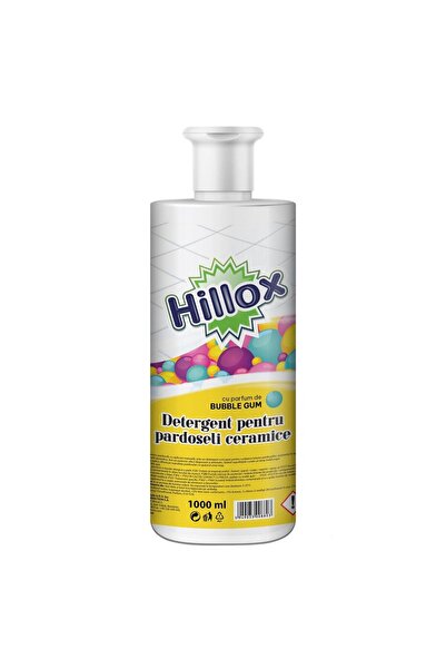 Hillox Floor Detergent 1 L Ceramic Surfaces Bubble Gum