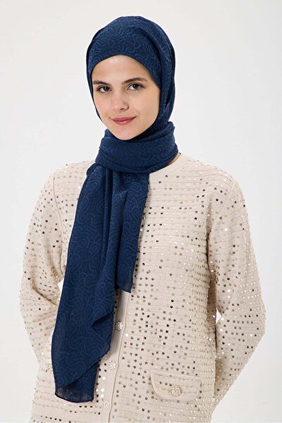 Invee Loop Shawl Dark Blue