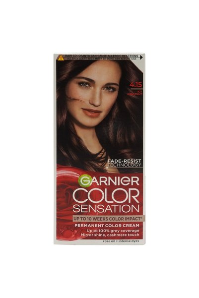 Leski Vopsea de păr, Gar nier Color Sensation, 4/15 Satin Glacial