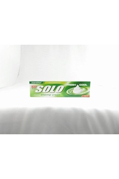 Solo Shaving Cream 100 ml Fresh Cool Menthol