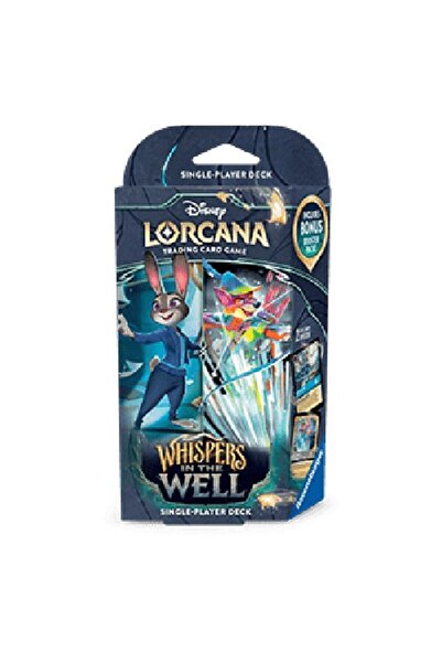Disney Lorcana Șoapte în Fântână: Pachet de început Safir și Oțel