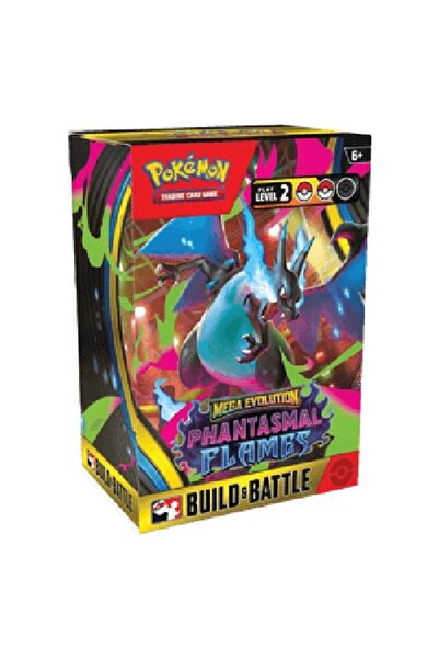 Pokemon Flăcări Fantasmice Cutie de Construcție și Luptă