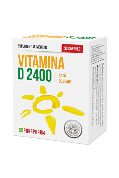 Parapharm Supplement Vitamin D 2400, 30cps
