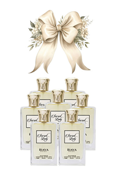 RIAVA PERFUMES 7 قطع من عطر سيكريت ليدي 100 مل