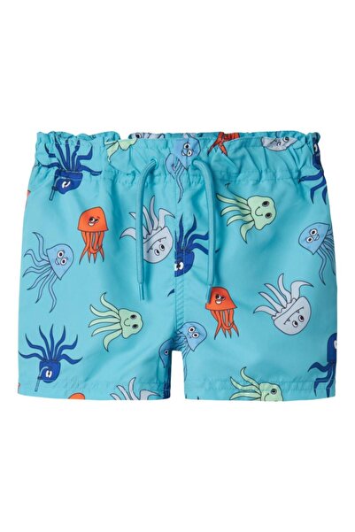 Name it Μαγιό βερμούδα αγόρι "Jelly fish" γαλάζιο