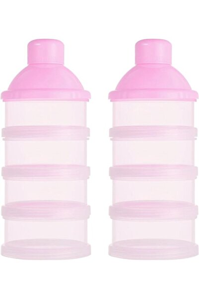 STARSTAR Baby milk powder dispenser 4-tier baby food formula feeding portable...
