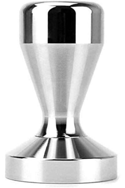 STARSTAR 51mm Basic Stainless Steel Espresso Coffee Tamper with Ergonomic Han...