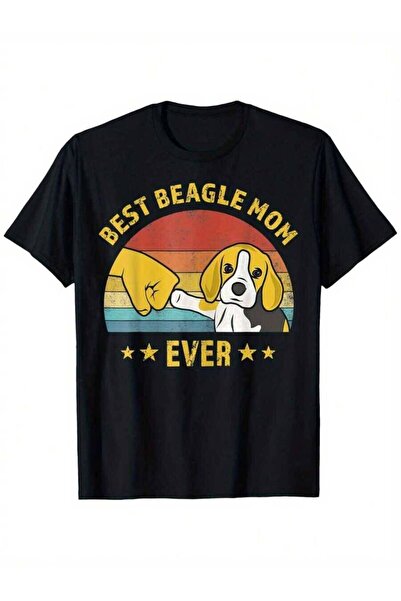 LİNA06 Cute Best Beagle Mom Ever Retro Vintage Tee Mother'S Day Suitable Mens...