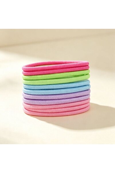 idei Set cu 10 bucăți benzi elastice de păr 8 cm, elasticitate durabilă, nu r...