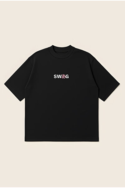 Moon Dancer Swag Printed Oversize Boxy Cut Unisex 100% Cotton Tshirt |   Stre...