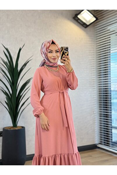 ALANURMODA 3927 Serra Dress Powder