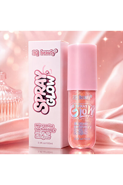 3Q Σπρέι Σώματος Λάμψης Beauty Spray Glow με γκλίτερ και λαμπερό εφέ, 100 ml