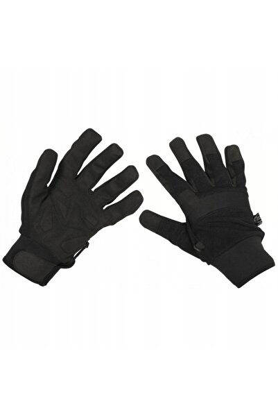 NO BRAND MĂNUȘI DE SECUȚIE MFH NEGRE XXL