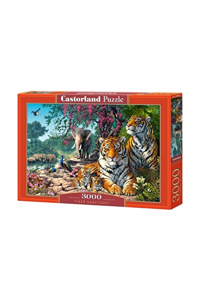 Castorland Puzzle 3000 Sanctuarul Tigrilor