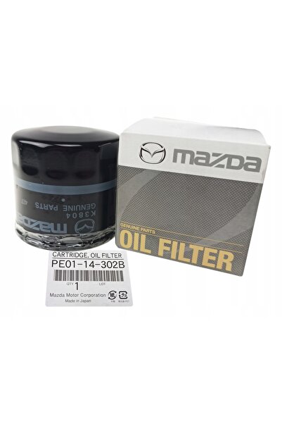 NO BRAND Filtru de ulei original MAZDA PE01-14-302B + Capac de rezervor origi...