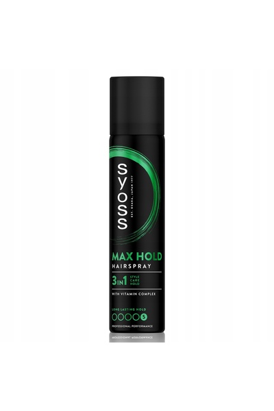 Syoss Fixativ de păr Max Hold 6x300ml