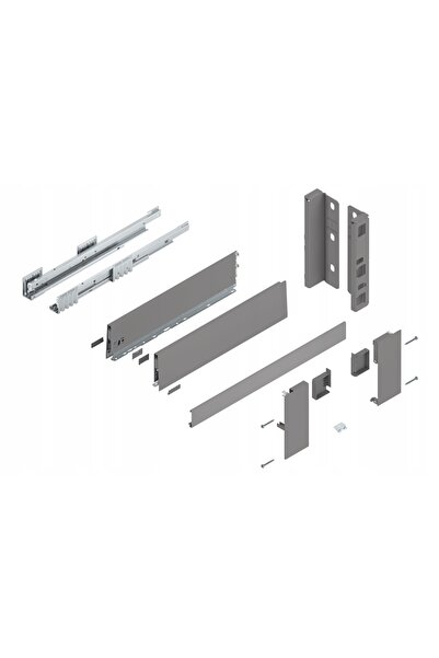 NO BRAND BLUM Sertar Merivobox 550 Mediu K intern Gri 40kg