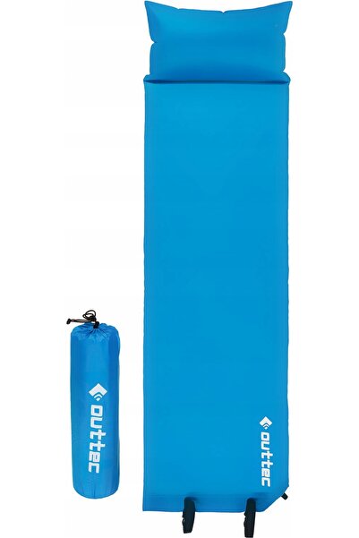 NO BRAND Saltea autogonflabilă Karimata pentru trekking cu pernă 186x53x2,5cm