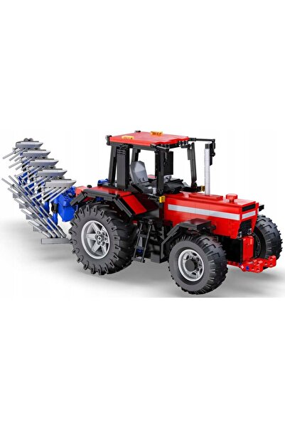 cada Blocuri de construcție cu telecomandă, tractor mare, tractor agricol, ca...