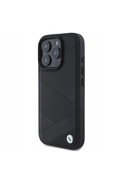 NO BRAND Husă pentru iPhone 16 Pro Max, BMW Sign, din piele, cu model „Crossi...