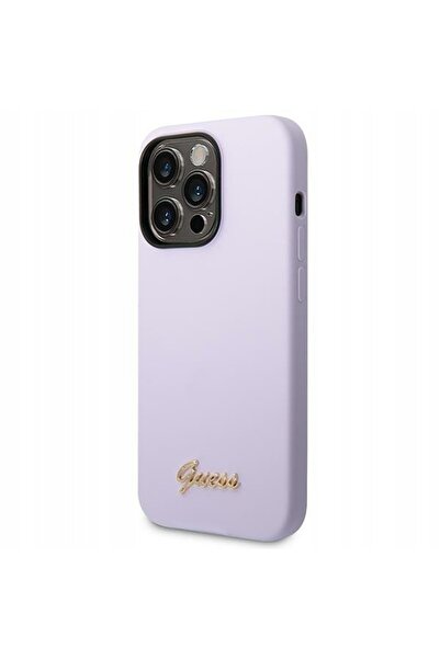 NO BRAND Husă pentru iPhone 14 Pro, din silicon Guess, stil vintage.