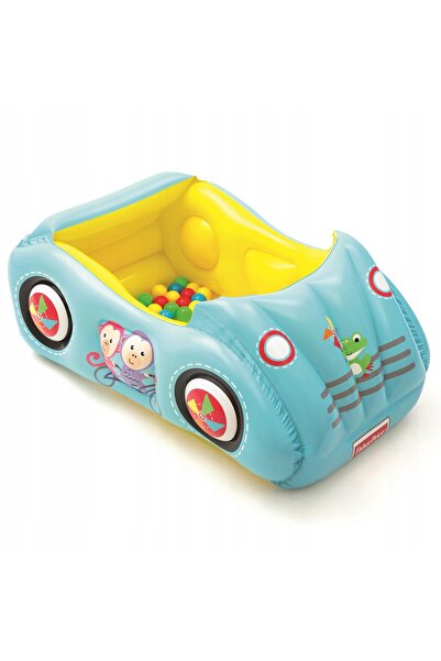 BESTWAY Joc gonflabil de curse auto cu mingi pentru copii Fisher Price