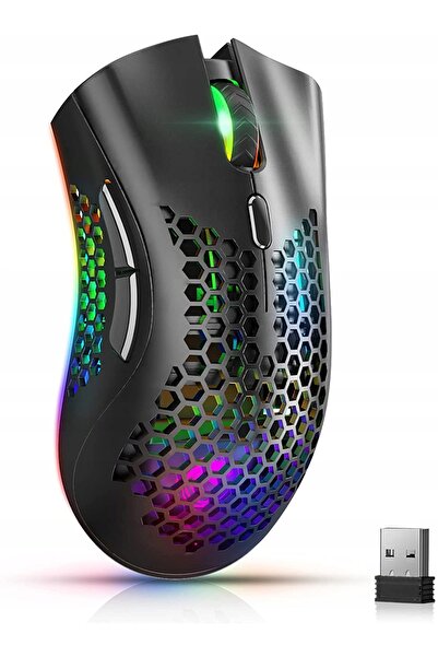 Defender Mouse wireless WARLOCK GM-709L optic 2400dpi negru RGB
