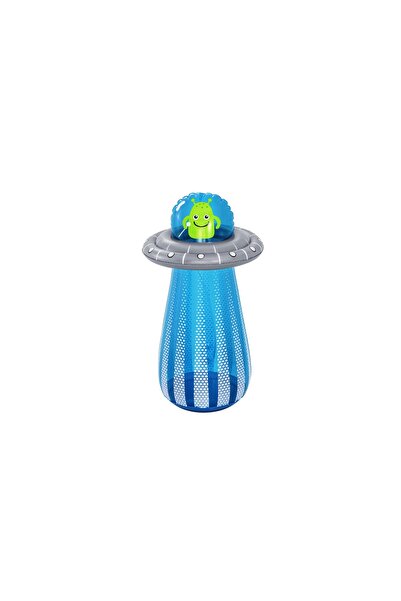 NO BRAND Fântână gonflabilă mare de grădină, jucărie UFO cu pulverizare de ap...