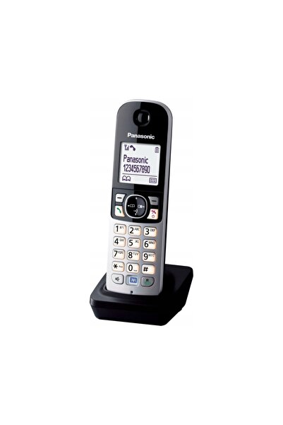 PANASONIC Set cu cască suplimentar KX-TGA 681 Negru Compatibil cu KX-TG6811/12/2