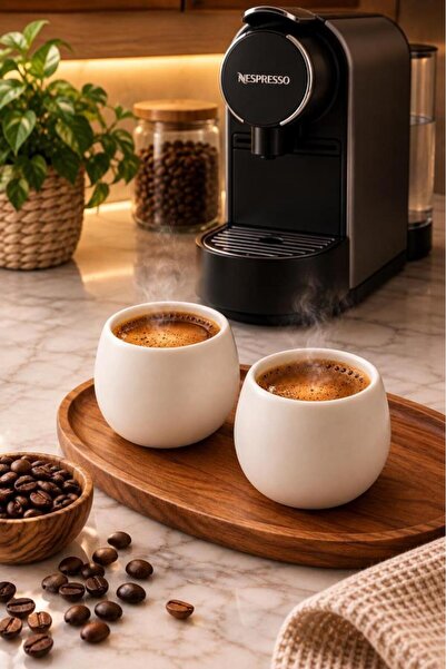 Bonelegant Origin Lungo & Double Espresso Kahve Fincan & Bardak Seti 160cc