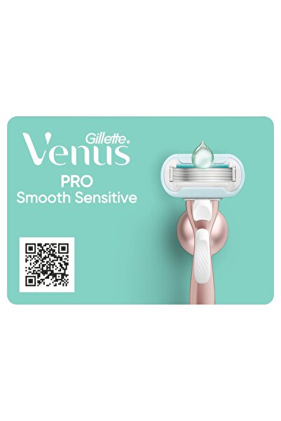 Gillette Venus Pro Smooth Sensitive Piele Sensibilă, Cartușe de Rezervă 10 buc.