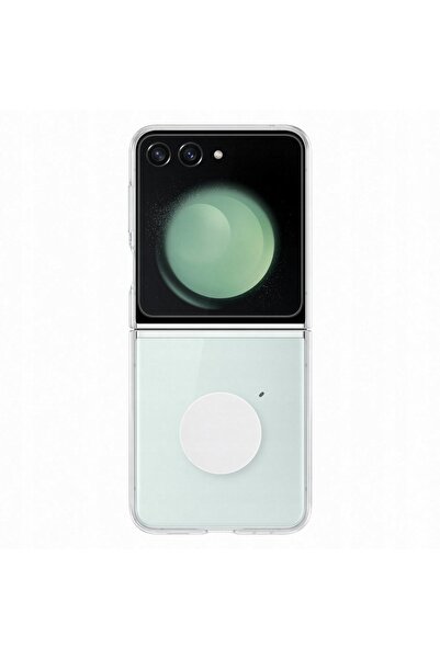 Samsung Husă transparentă pentru Galaxy Z Flip 5 + Pachet de pornire cu încăr...