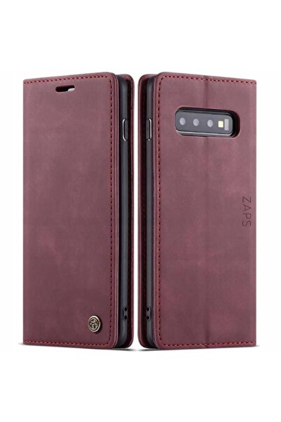 NO BRAND Husă tip carte pentru Galaxy S10e, Spacecase Portofel, din piele moa...