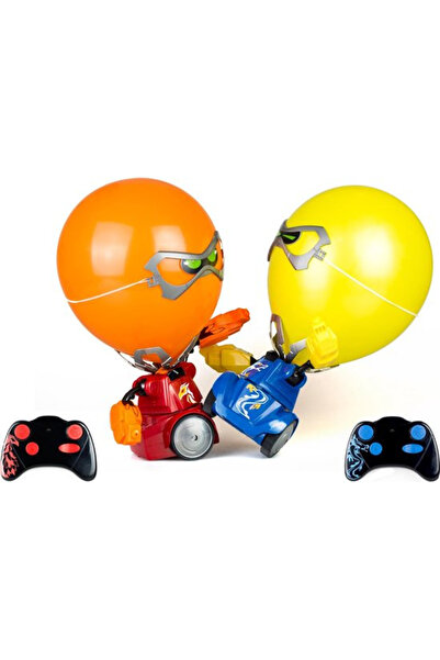 Silverlit ROBO COMBAT BALLOON PUCHER 2X ROBOT COMBAT 24 BALOANE SUNET LUMINĂ