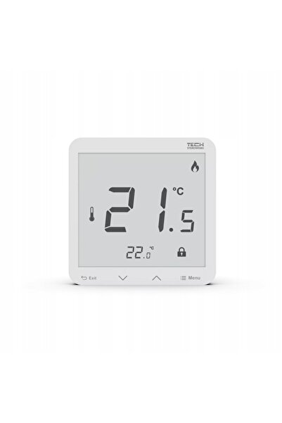 TECH Sterowniki CONTROLER TERMOSTAT DE CAMERĂ ALB R-8pb PLUS WG.11.0621 TECH