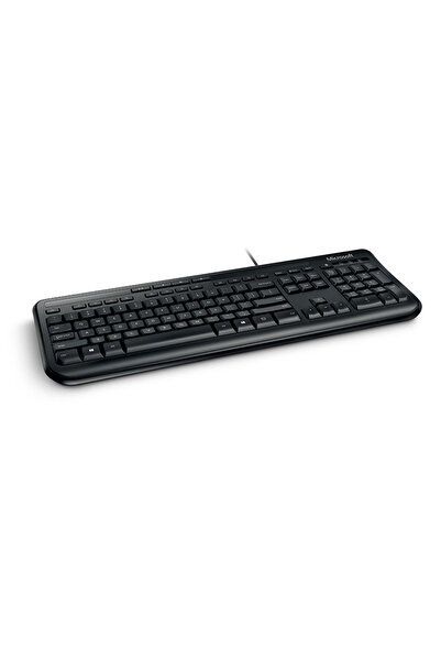 MICROSOFT 600 Tastatură neagră Engleză/Internațională ANB-00021