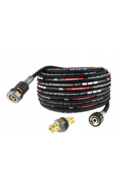 Hydroline Furtun de 20 m pentru aparatul de spălat KARCHER HD HDS, prelungito...